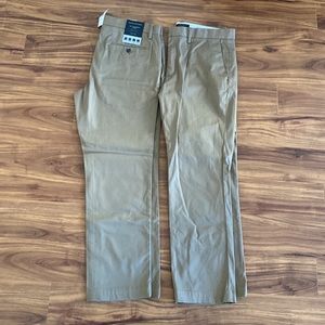 2 PAIR Banana Republic Rapid Movement Chino Aiden Slim Fit 34W/30L (1 brand new)